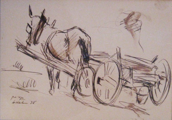 Horse and Cart, 1938