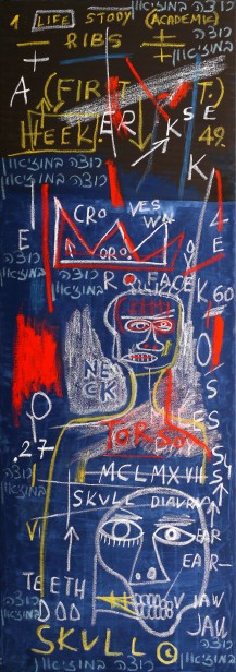 Homage to Jean Michel Basquiat, 2015