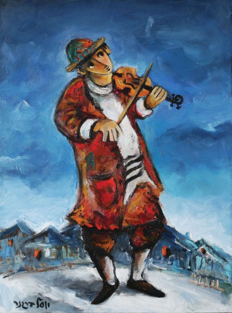 Violinist in a Shtetl