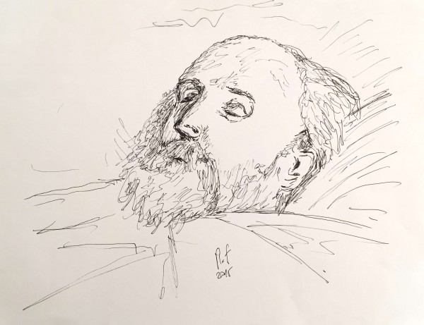 Man with Closed Eyes, 2015