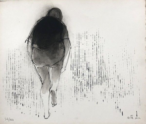 A Figure from Behind