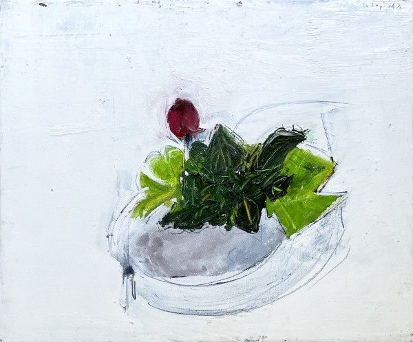 Still Life and a Flower, 2020