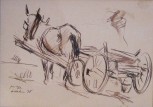סוס ועגלה, 1938