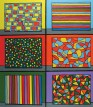שישה ציורים צבעוניים, 2001