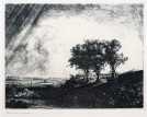 Landscape with three Trees, 1643