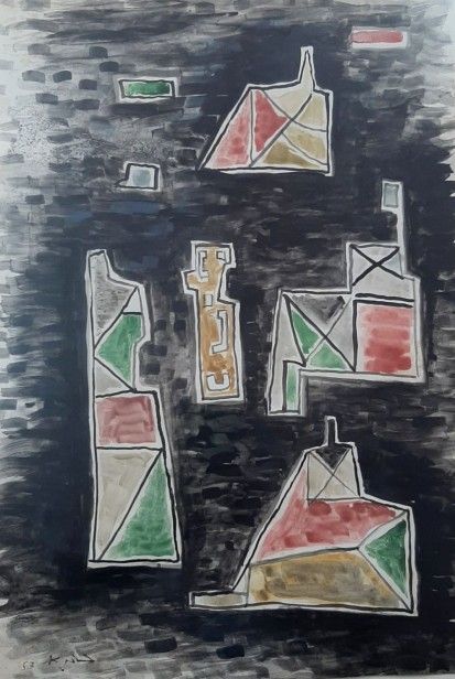 נשים סביב שולחן, 1957