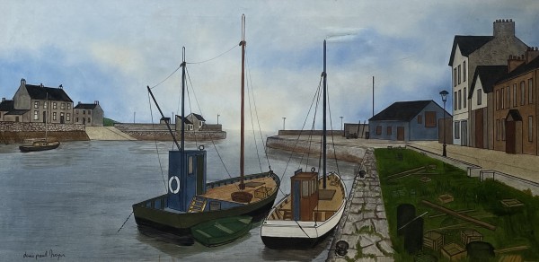 Boats by the Dock,