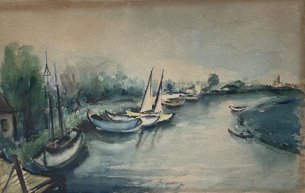 הירקון, 1945
