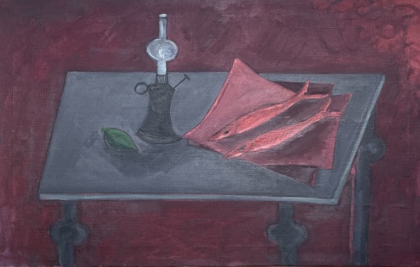 Still life and fish, 1966