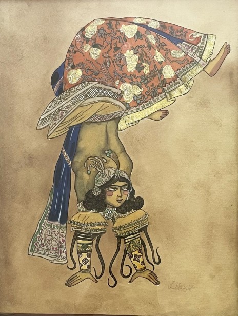 Dancer from: 'Le Dieu Bleu