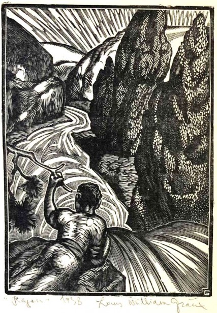 ילד בנוף, 1938