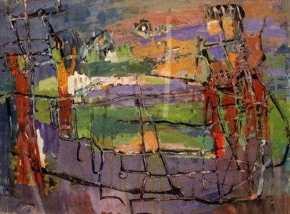 דמויות בנוף, 1956