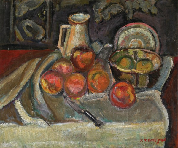 Still Life and Apples