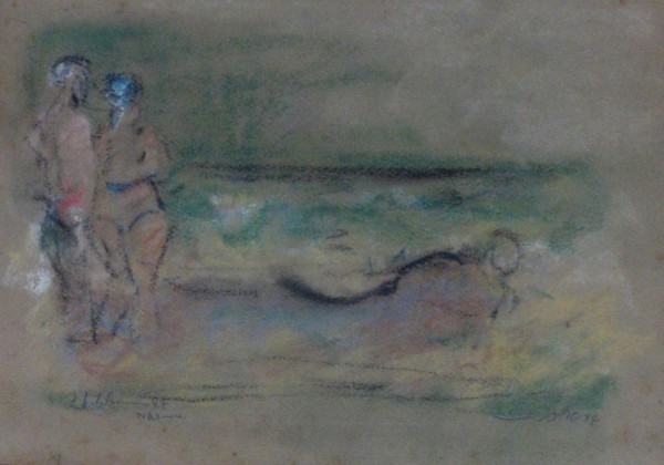 מתרחצים, 1947