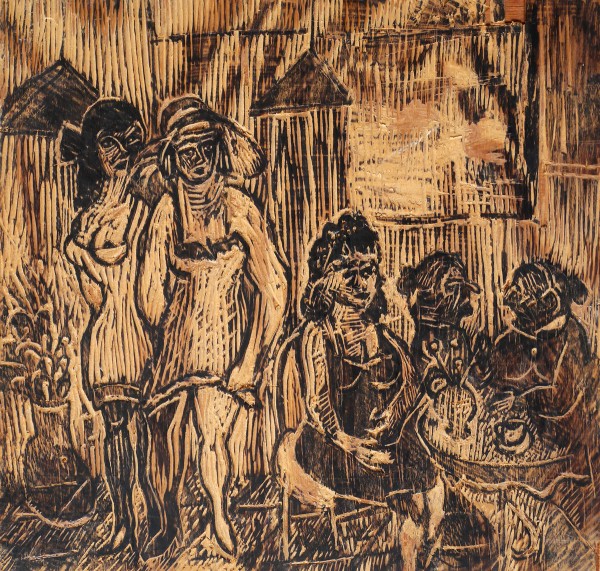 Cafe in Berlin, 1988