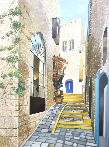 Alley in Jaffa, 2025