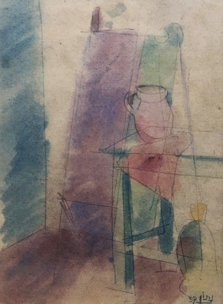Interior and a Jar, 1957