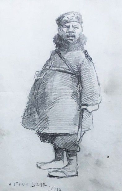 Russian Soldier, Portraits, 1910