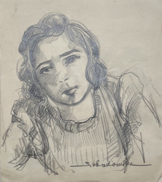 Portrait of a girl,