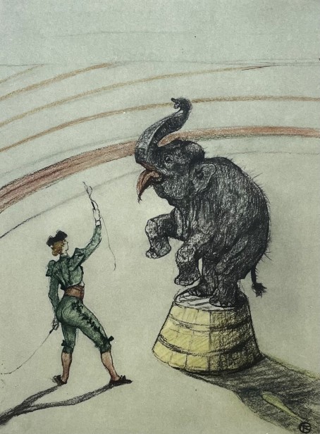 The elephant trainer,