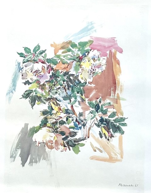 White roses on tje beach, 1961