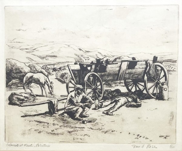 Farmers' Rest in the Jezreel Valley, 1932
