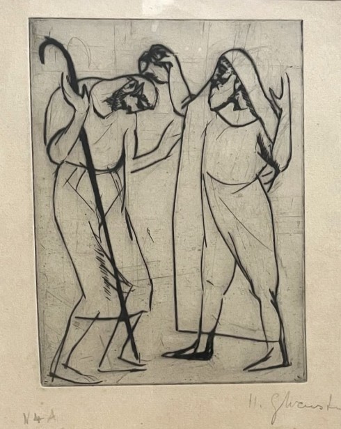 Samuel the Prophet anoints Saul as king,