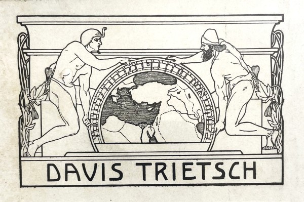 Ex Libris, Davis Trietsch,