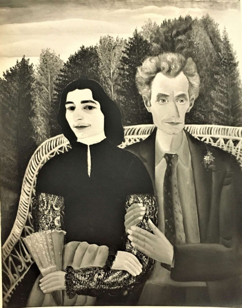 Portrait of the Artist and a Woman, 1927