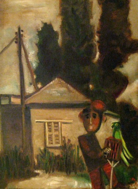 אורח בחצר המשק, 1983