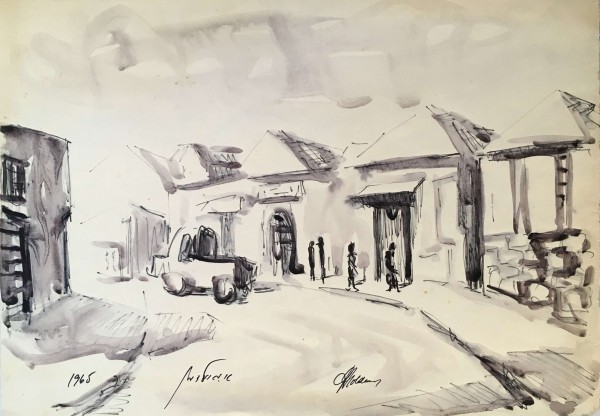 Figures in Jerusalem, 1965