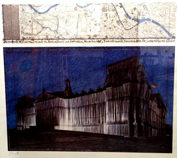 Wrapped Reichstag, Project for Berlin