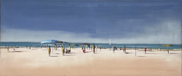 Bathing on the beach, 2019