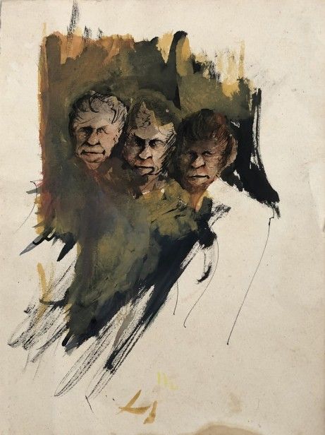 Mystic Figures, 1973-4