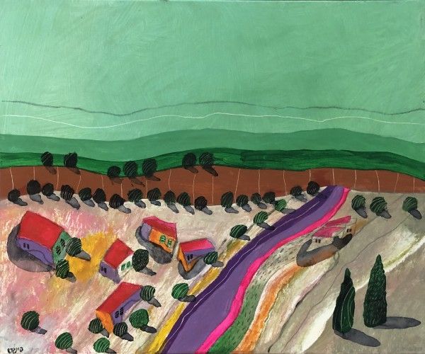 Moshav in the Galilee