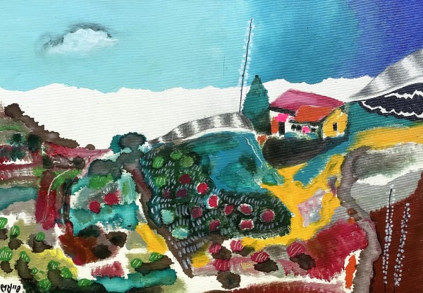 Landscape in the Galilee,