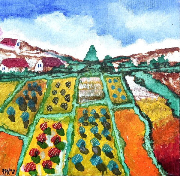 Landscape in the Sharon.