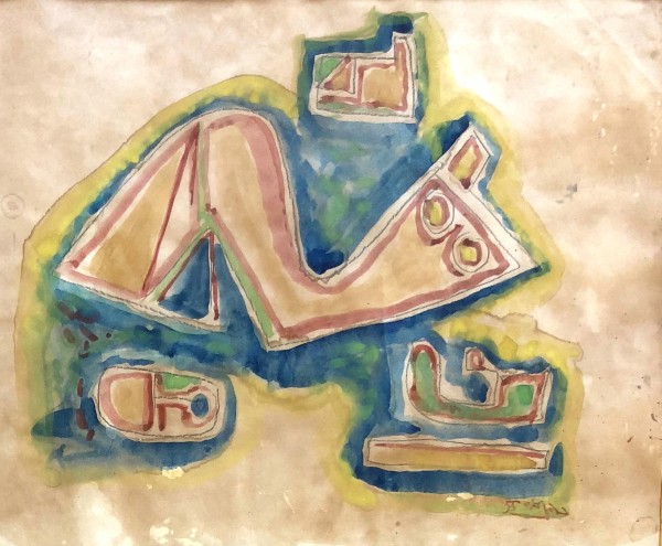 אישה שוכבת, 1955