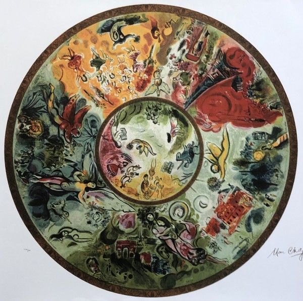 Paris' Opera Ceiling