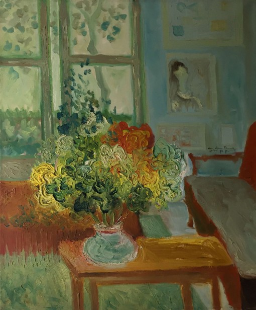 פנים ופרחים