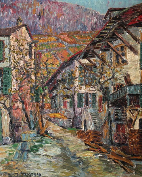 בדואן על האגם של ביין, 1918