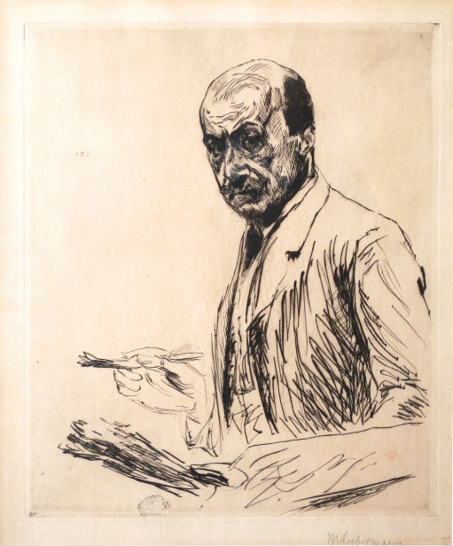 דיוקן עצמי עם פלטה, 1911