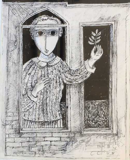 Boy with an Olive Leaf