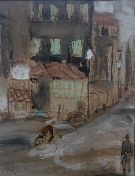 The Kerem neigborhood,