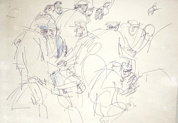 Figures in a Cafe