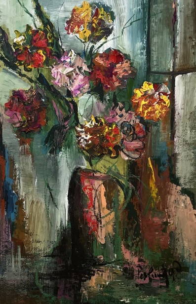 Vase of flower,
