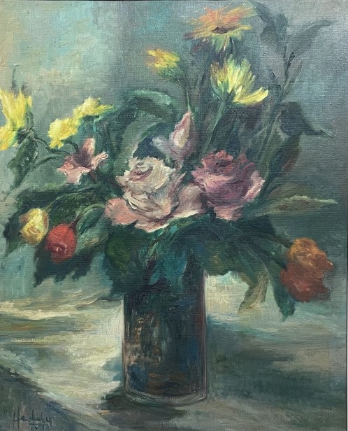 Vase of flower,