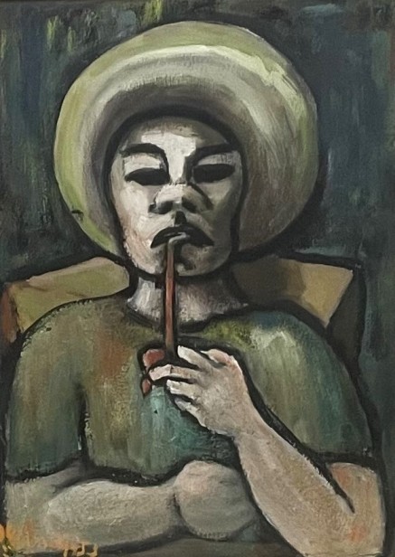 גבר עם מקטרת,1953