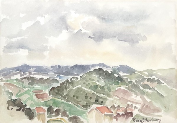 Landscape in the Galilee,