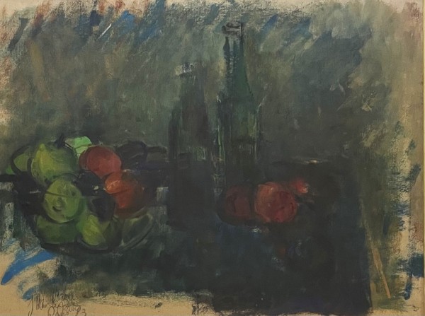Still life and fruit, 1983